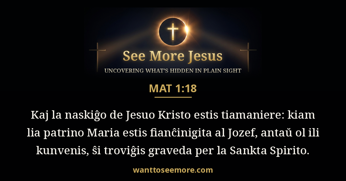 Matthew 1:18