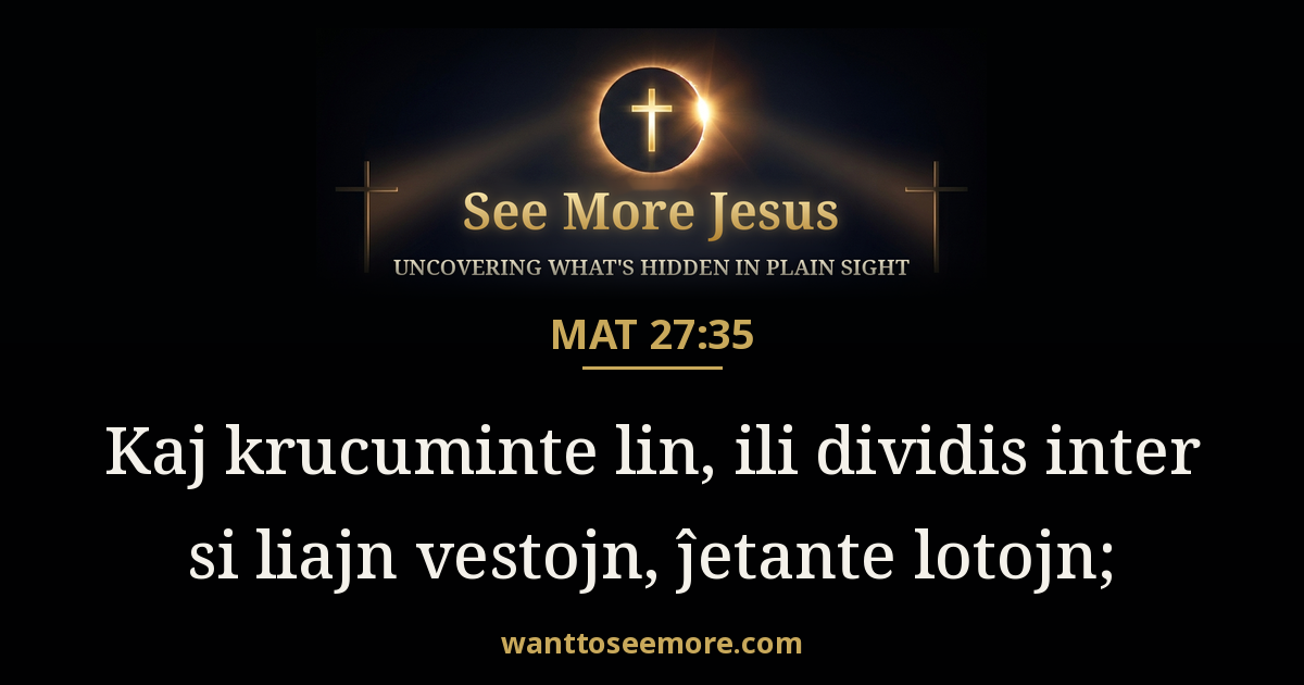 Matthew 27:35