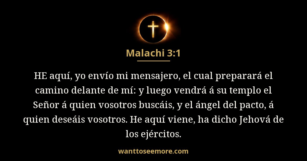 Malachi 3:1