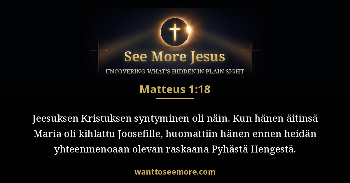 Matthew 1:18