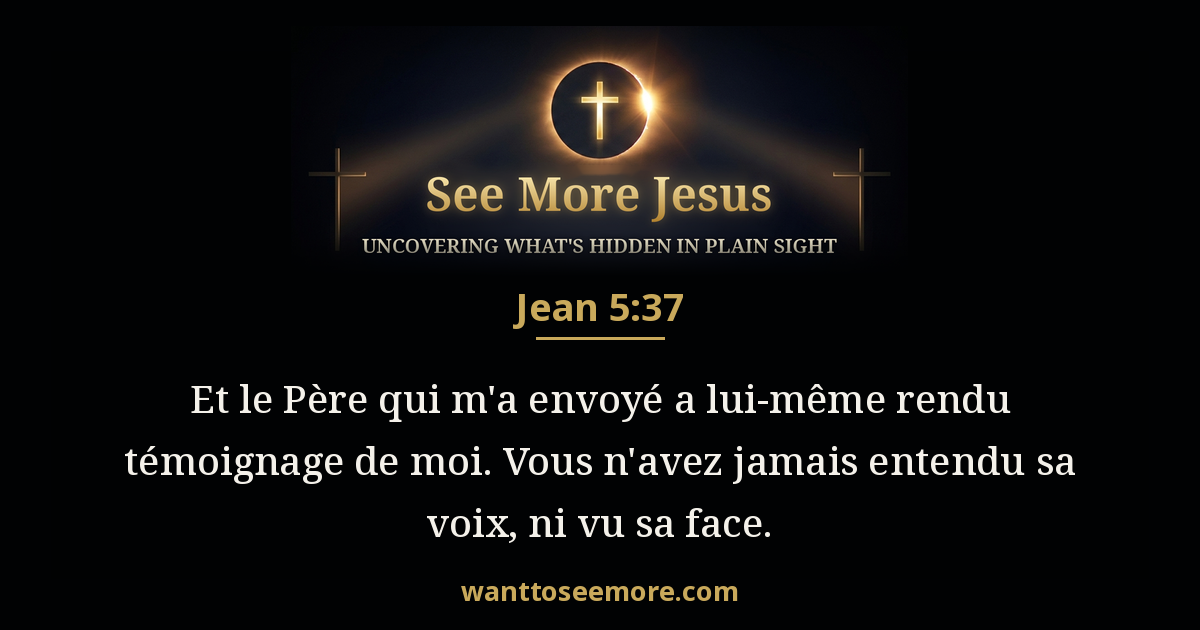 Jean 5:37