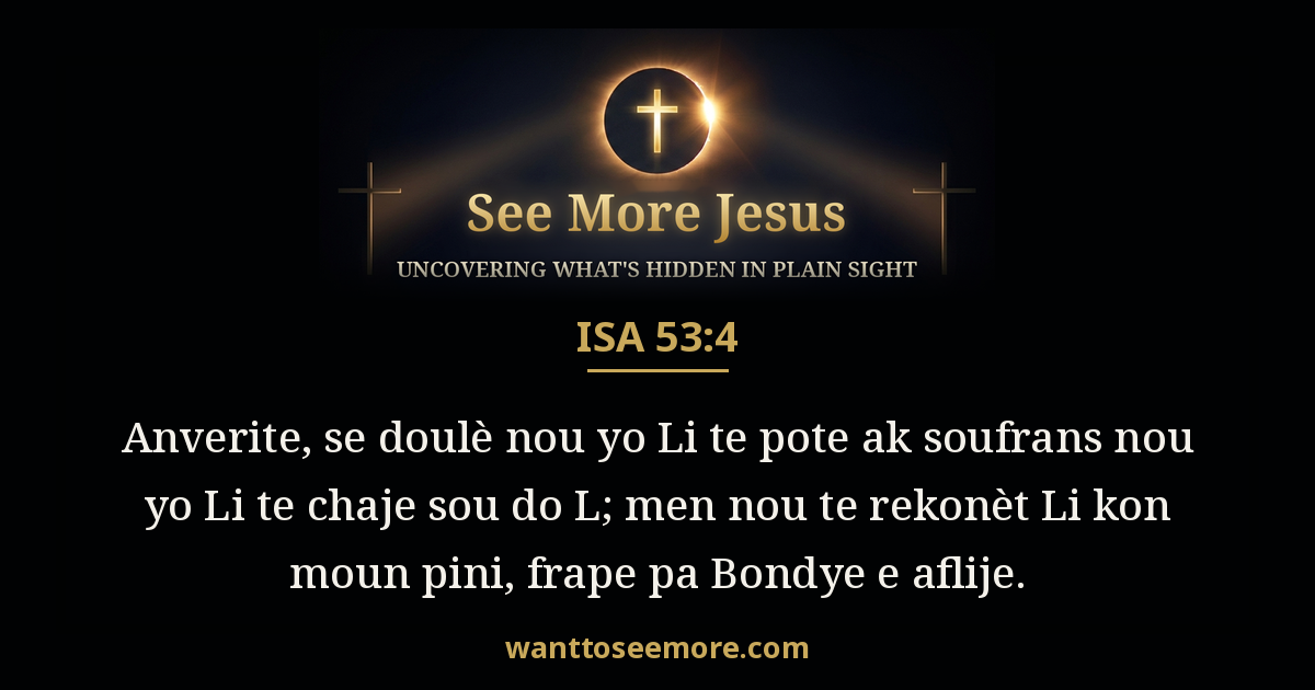 Isaiah 53:4