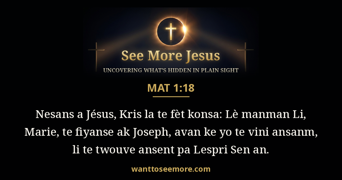 Matthew 1:18
