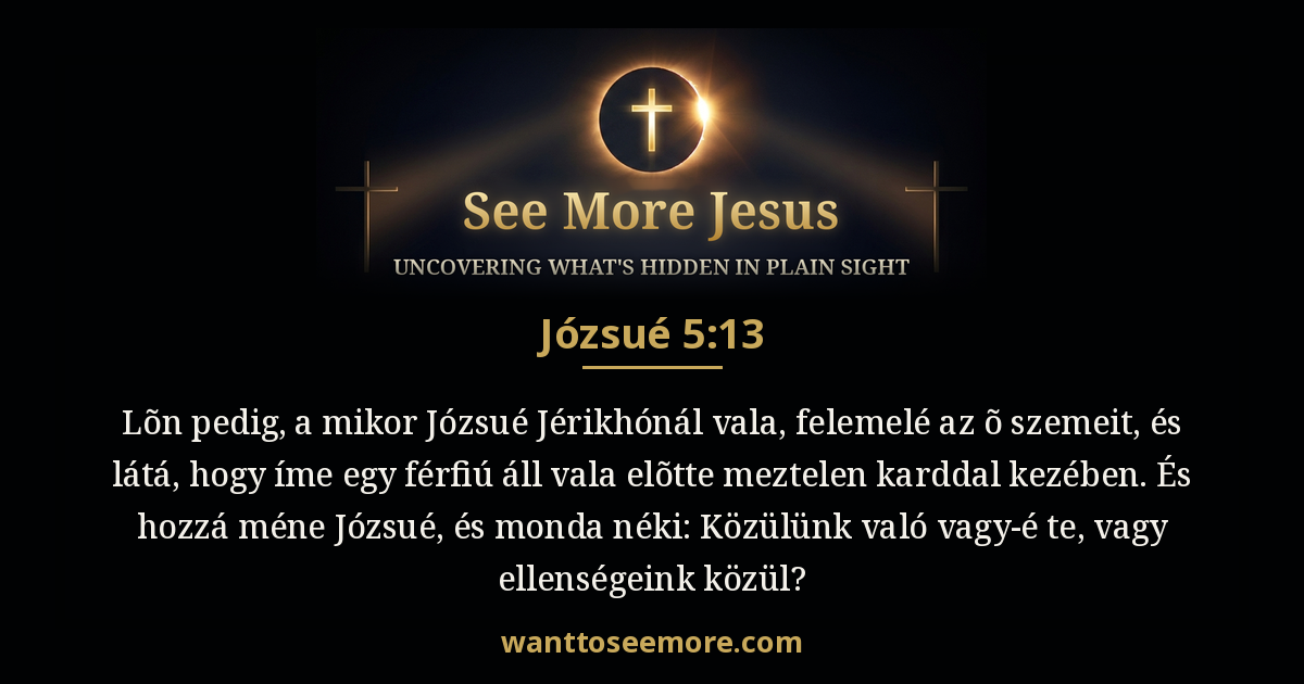 Joshua 5:13