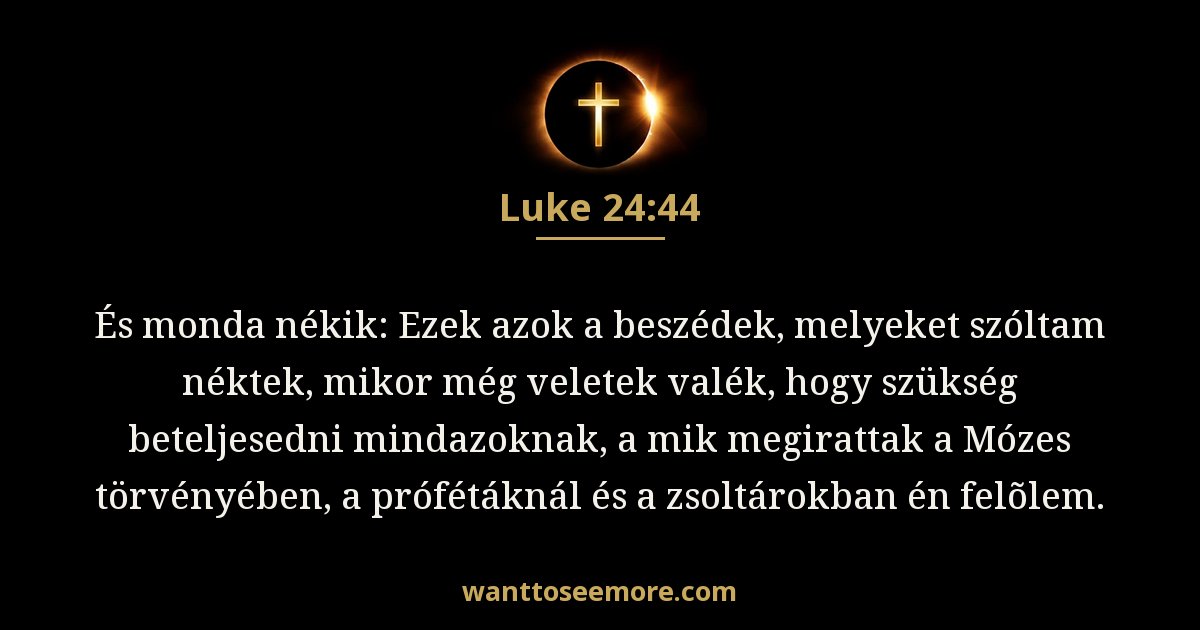 Luke 24:44