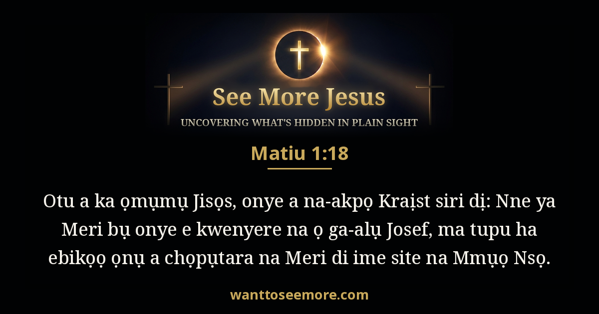 Matthew 1:18