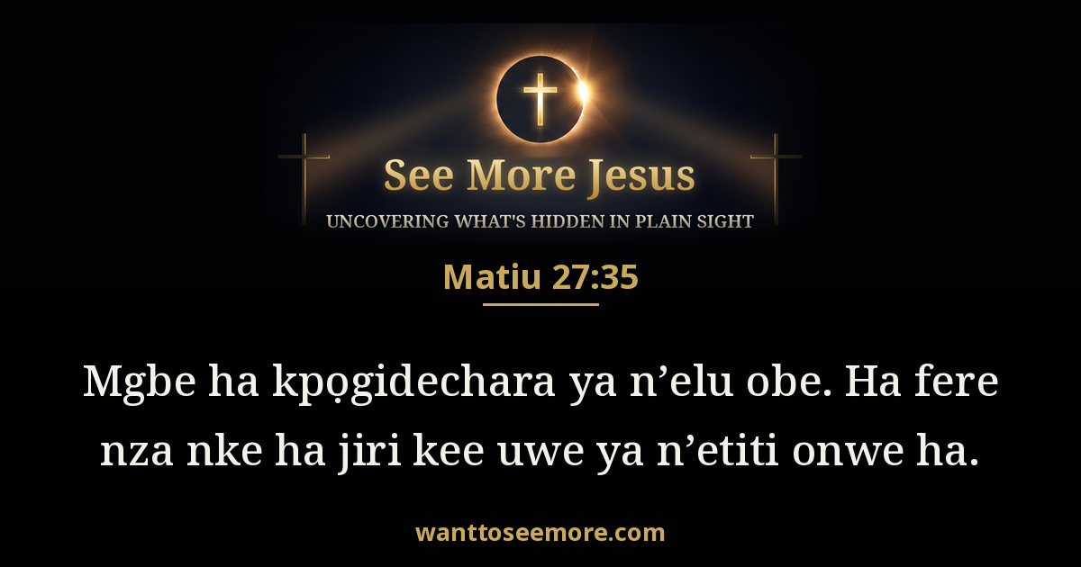 Matthew 27:35