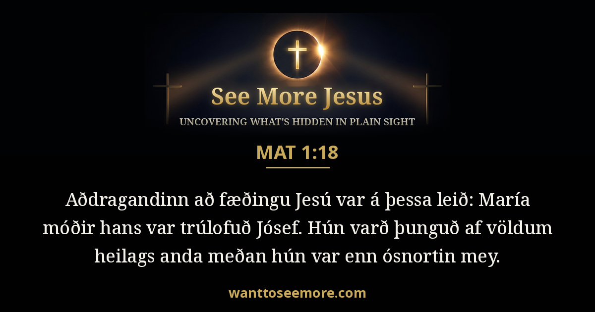 Matthew 1:18