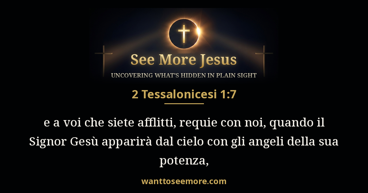2 Thessalonians 1:7