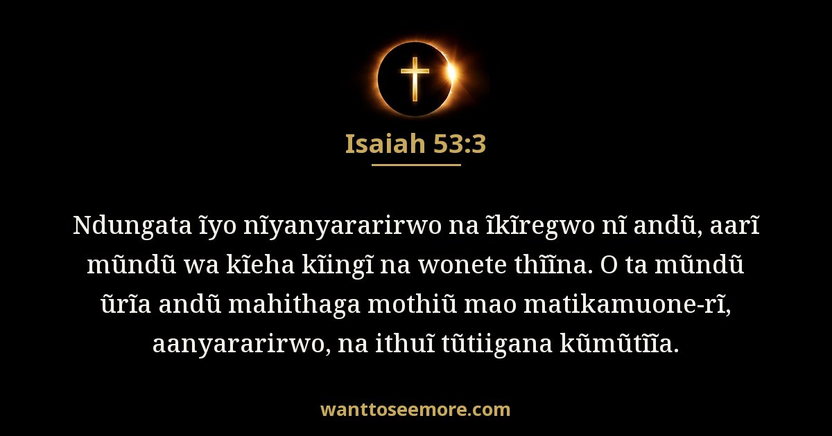 Isaiah 53:3