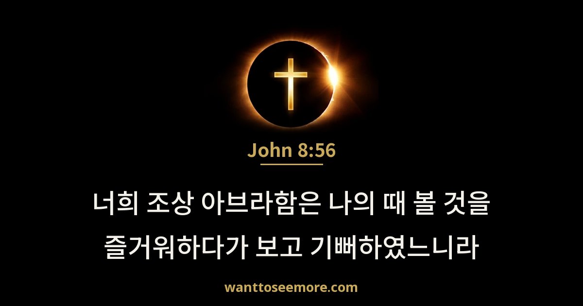 John 8:56