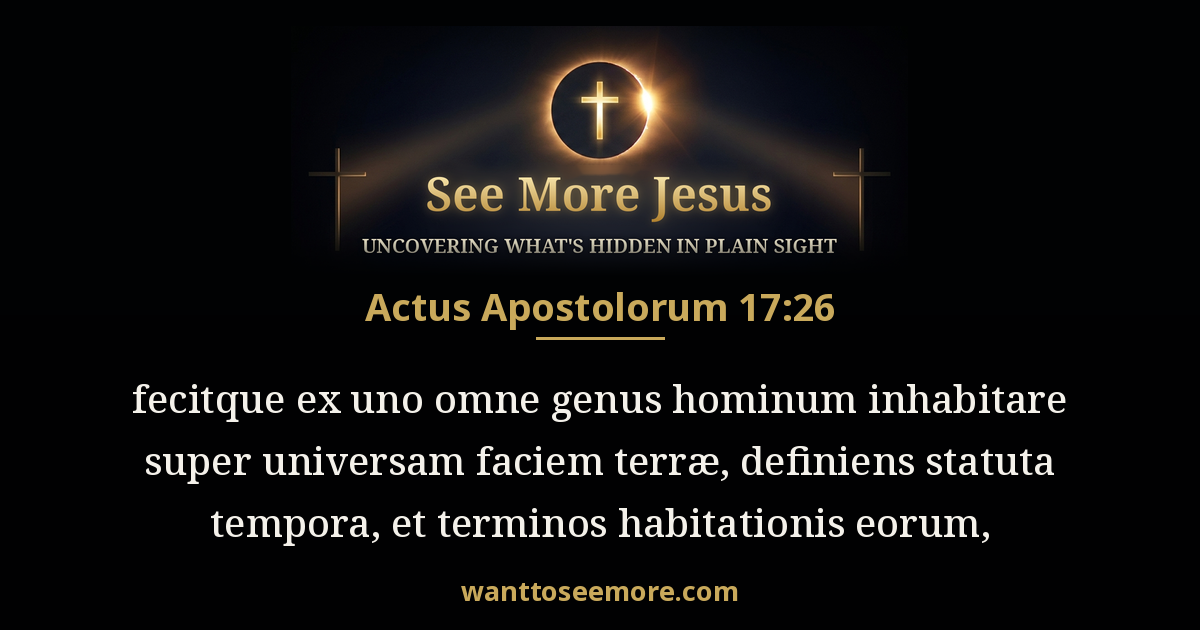 Acts 17:26
