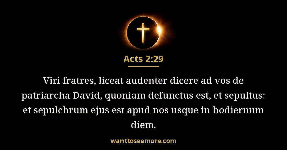 Acts 2:29
