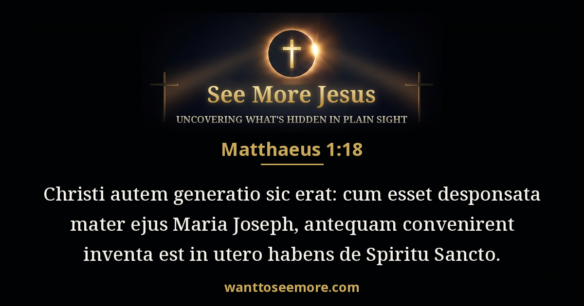 Matthew 1:18