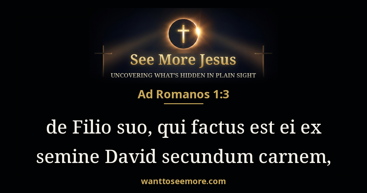 Romans 1:3