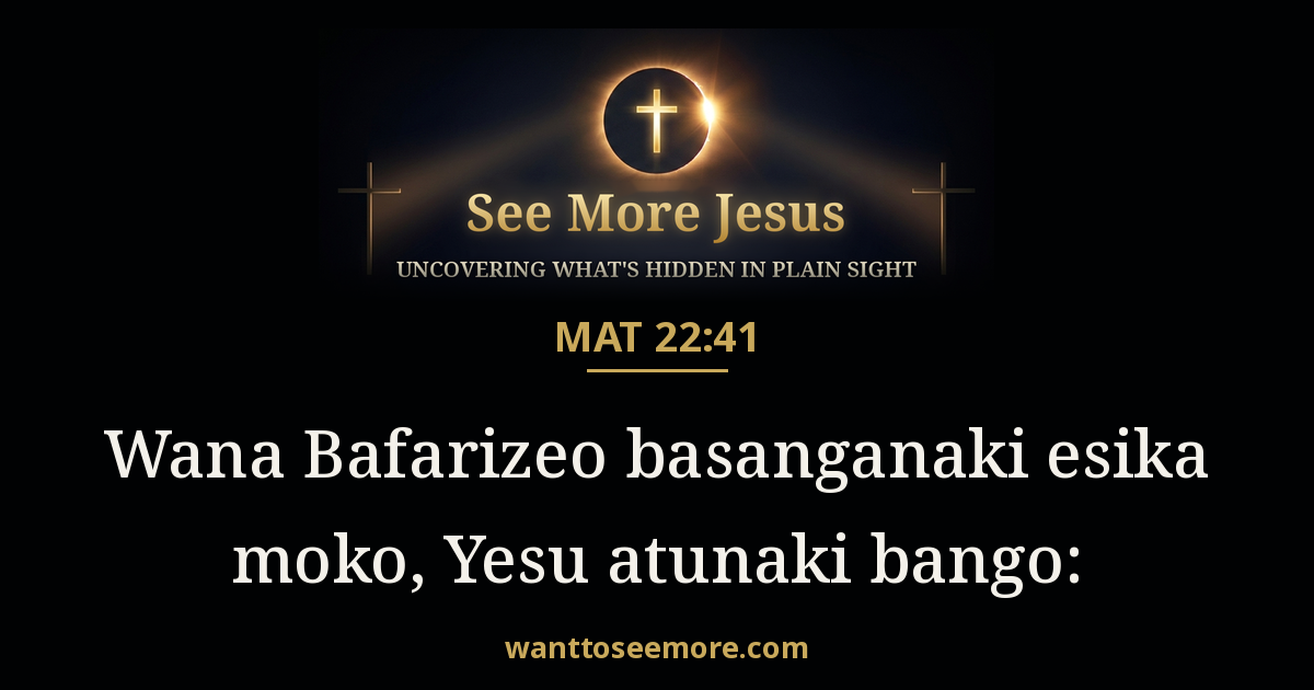Matthew 22:41
