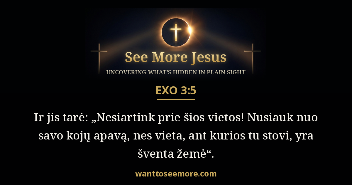Exodus 3:5