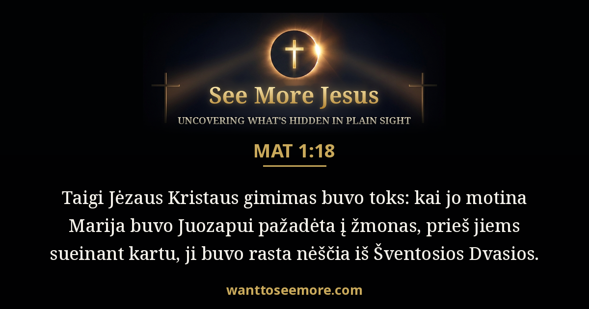 Matthew 1:18