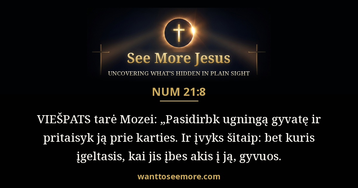 Numbers 21:8