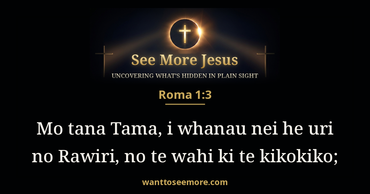 Romans 1:3
