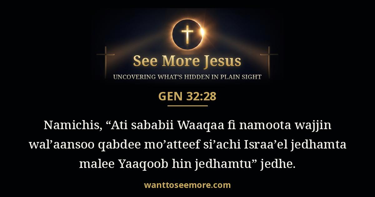 Genesis 32:28