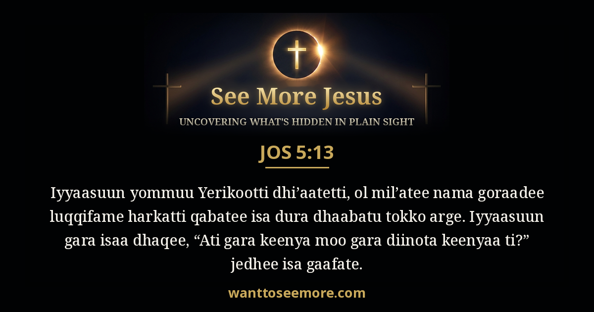 Joshua 5:13
