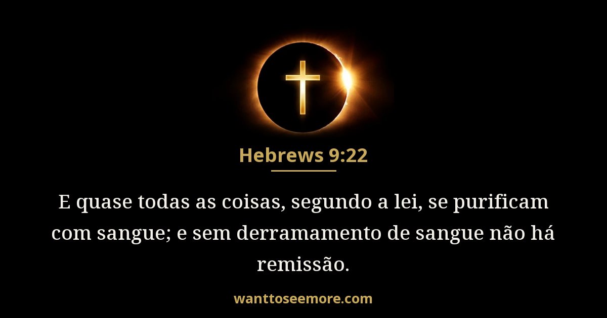 Hebrews 9:22