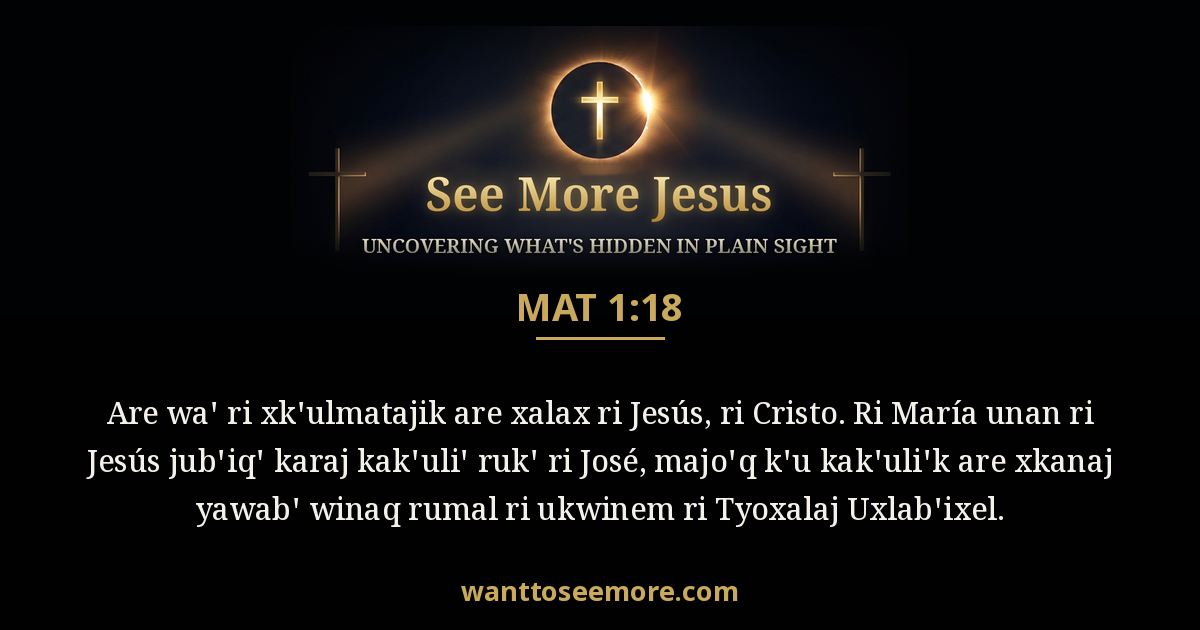 Matthew 1:18