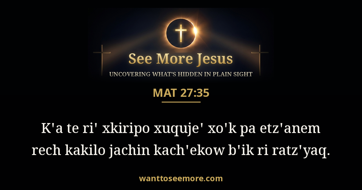 Matthew 27:35