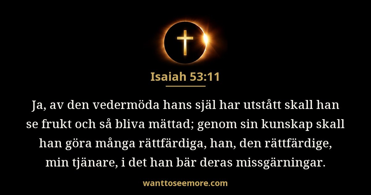 Isaiah 53:11