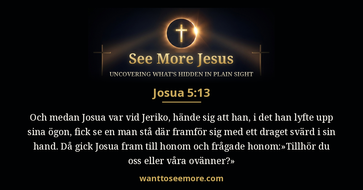 Joshua 5:13