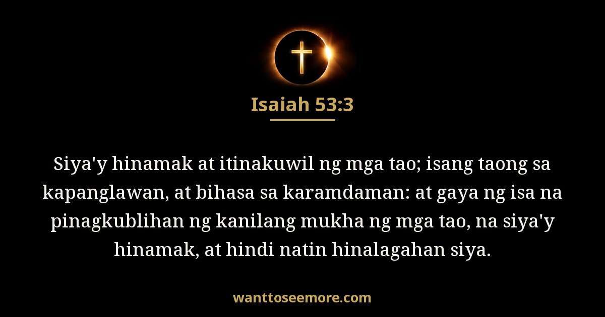 Isaiah 53:3