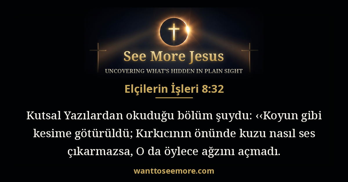 Acts 8:32
