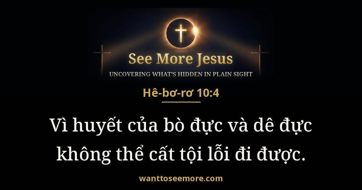 Hebrews 10:4
