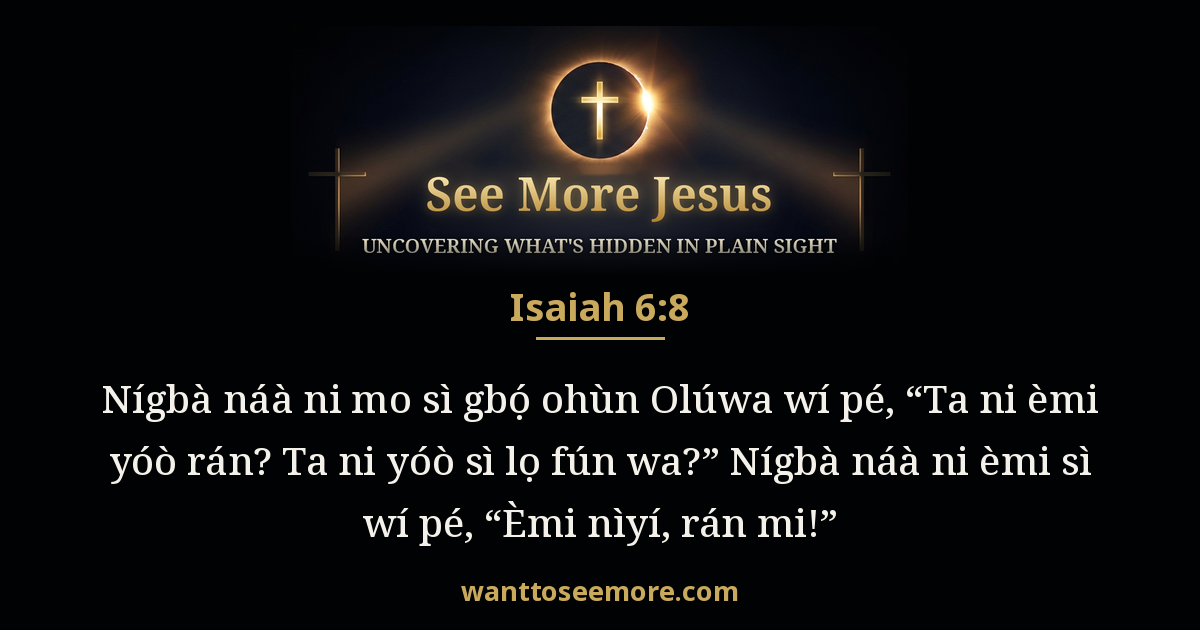 Isaiah 6:8