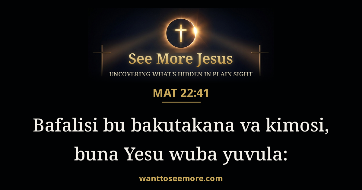 Matthew 22:41