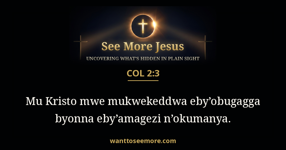 Colossians 2:3