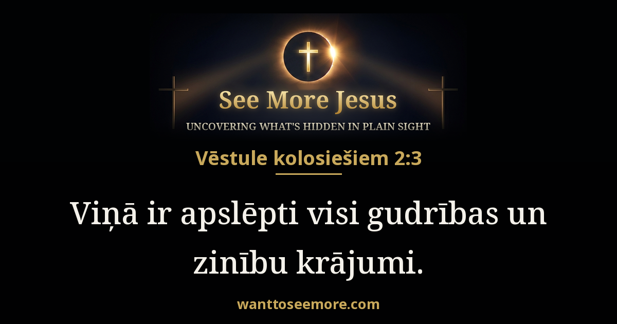 Colossians 2:3