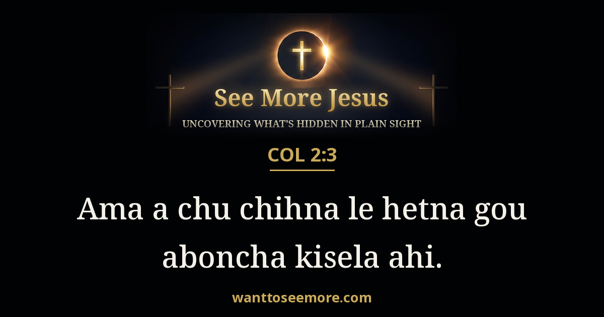 Colossians 2:3