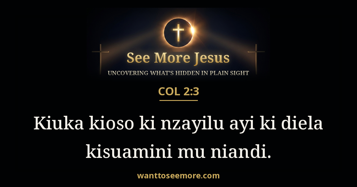 Colossians 2:3