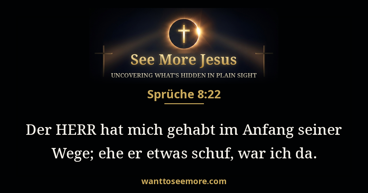 Proverbs 8:22