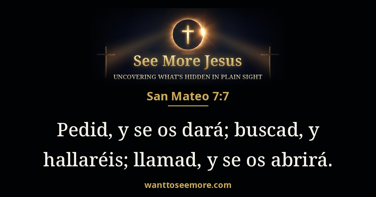 Matthew 7:7