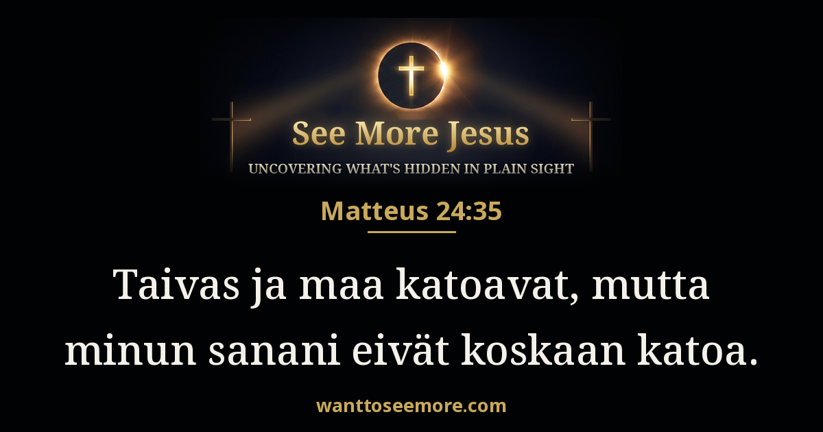 Matthew 24:35