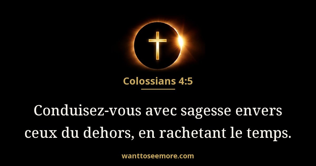 Colossians 4:5