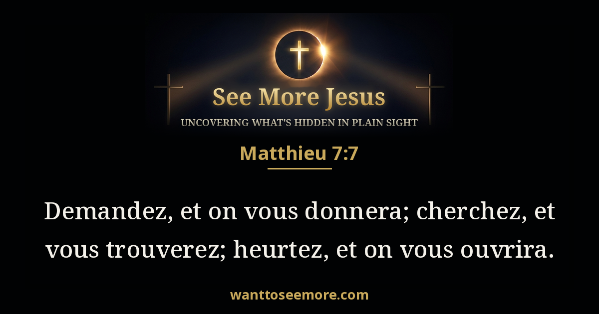 Matthew 7:7