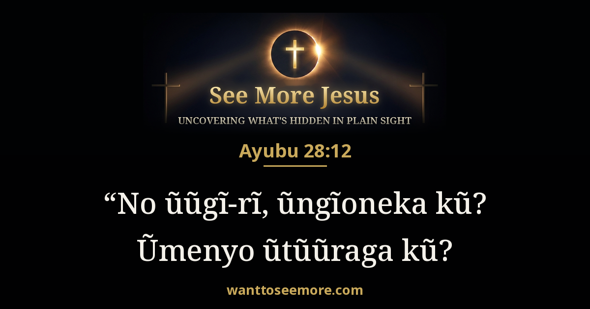 Job 28:12