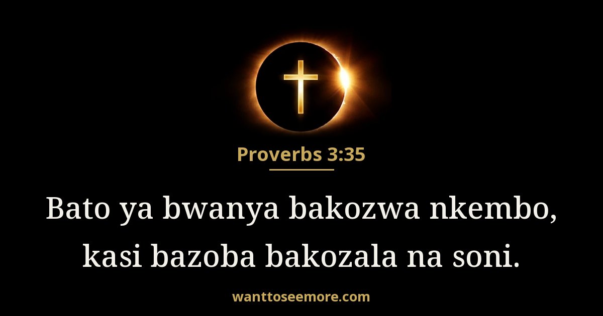 PRO 3:35