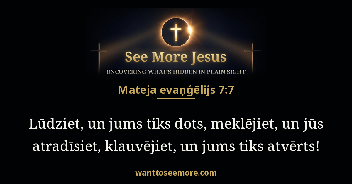 Matthew 7:7