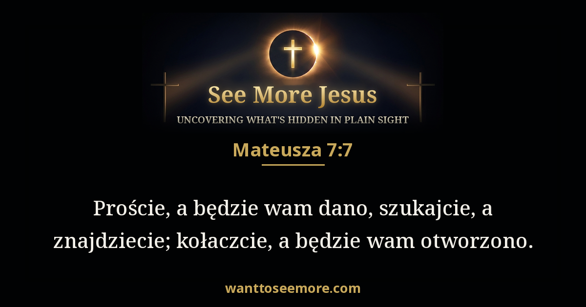 Matthew 7:7