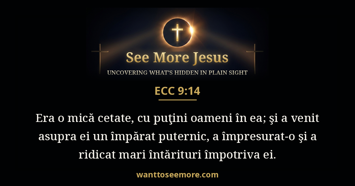 Ecclesiastes 9:14